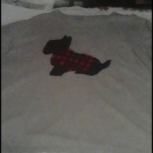 COPY - Light weight Sweater with Scottie Dog